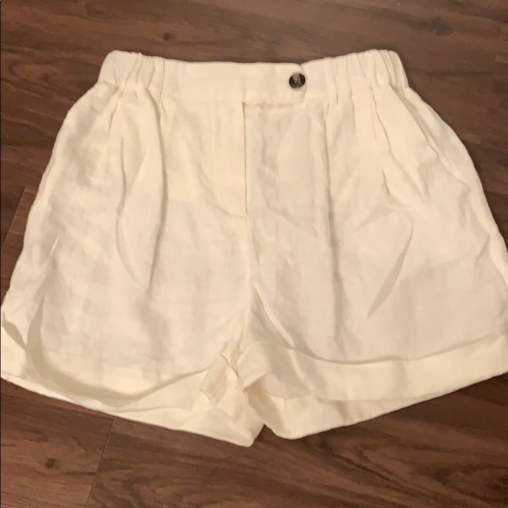 White Shorts